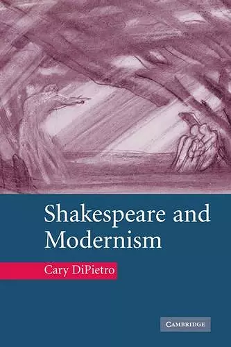 Shakespeare and Modernism cover