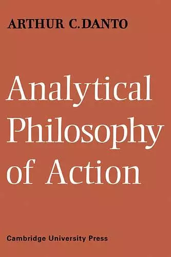 Analytical Philosophy of Action cover