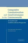 Comparative Constitutionalism and Good Governance in the Commonwealth cover