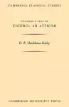 Towards a Text of Cicero 'Ad Atticum' cover