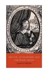 Milton, Authorship, and the Book Trade cover