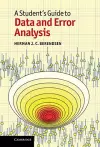 A Student's Guide to Data and Error Analysis cover