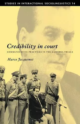 Credibility in Court cover