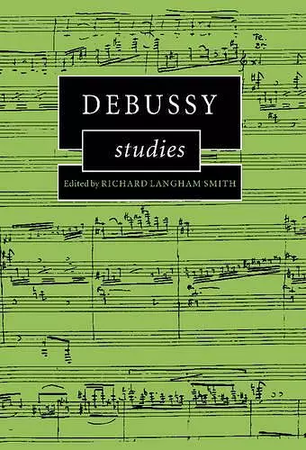 Debussy Studies cover