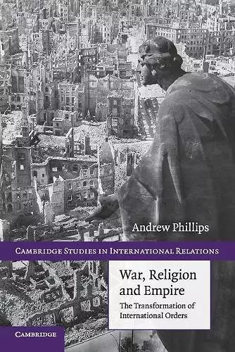 War, Religion and Empire cover