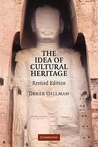 The Idea of Cultural Heritage cover