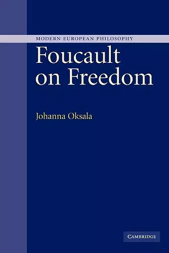 Foucault on Freedom cover