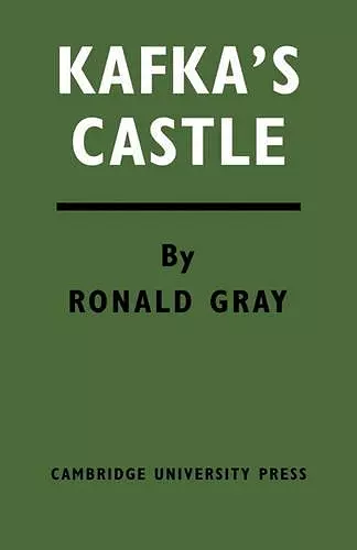 Kafka's Castle cover