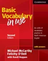 Vocabulary in Use Basic Student's Book with Answers cover
