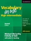 Vocabulary in Use High Intermediate Student's Book with Answers cover