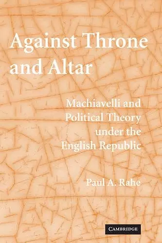 Against Throne and Altar cover