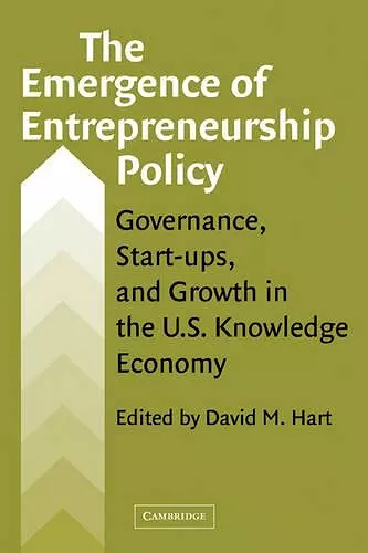 The Emergence of Entrepreneurship Policy cover