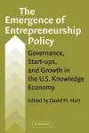 The Emergence of Entrepreneurship Policy cover