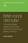 British Racial Discourse cover