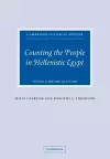 Counting the People in Hellenistic Egypt cover