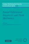 Partial Differential Equations and Fluid Mechanics cover