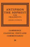 Antiphon the Sophist cover