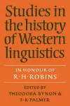 Studies in the History of Western Linguistics cover