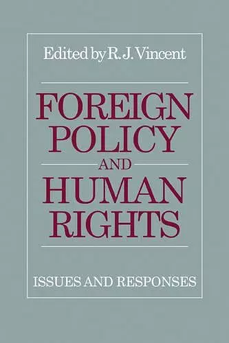 Foreign Policy and Human Rights cover