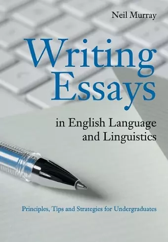 Writing Essays in English Language and Linguistics cover