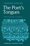 The Poets Tongues: Multilingualism in Literature cover