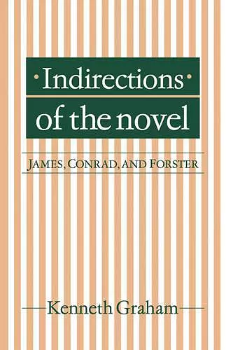 Indirections of the Novel cover