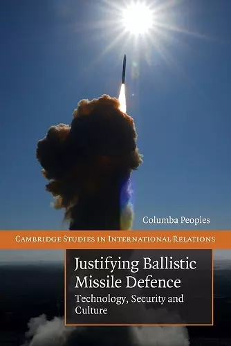 Justifying Ballistic Missile Defence cover