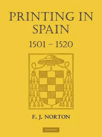 Printing in Spain 1501–1520 cover