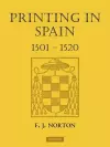 Printing in Spain 1501–1520 cover