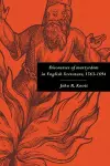 Discourses of Martyrdom in English Literature, 1563–1694 cover