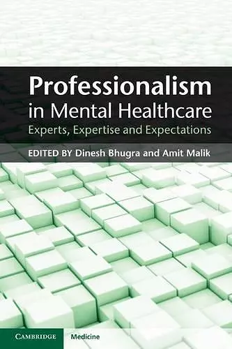 Professionalism in Mental Healthcare cover