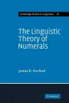 The Linguistic Theory of Numerals cover