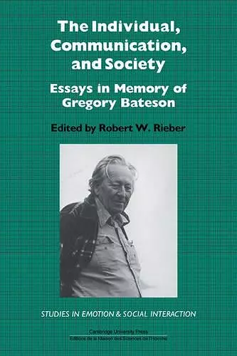 The Individual, Communication, and Society cover