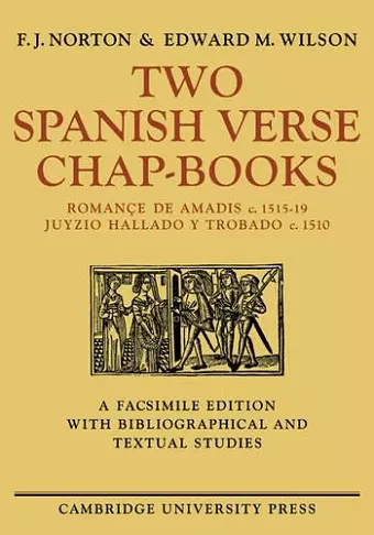 Two Spanish Verse Chap-Books cover