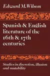 Spanish and English Literature of the 16th and 17th Centuries cover