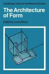 The Architecture of Form cover