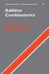 Additive Combinatorics cover