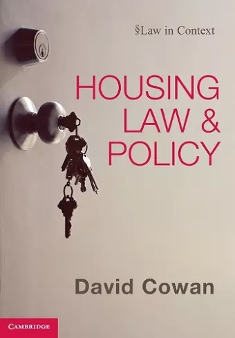 Housing Law and Policy cover