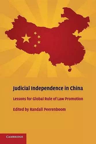 Judicial Independence in China cover