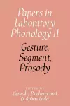 Gesture, Segment, Prosody cover