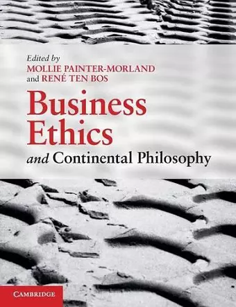 Business Ethics and Continental Philosophy cover