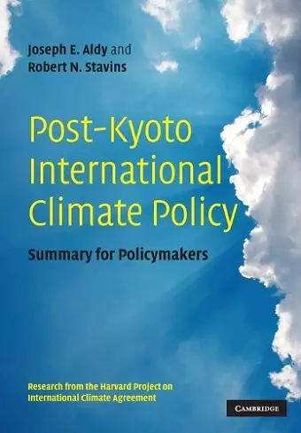 Post-Kyoto International Climate Policy cover