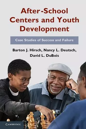 After-School Centers and Youth Development cover