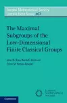 The Maximal Subgroups of the Low-Dimensional Finite Classical Groups cover