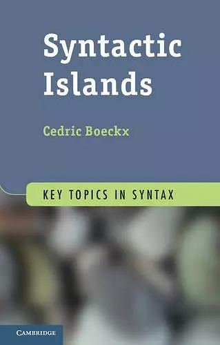 Syntactic Islands cover