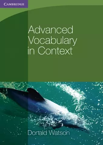 Advanced Vocabulary in Context cover