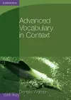 Advanced Vocabulary in Context with Key cover