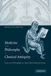 Medicine and Philosophy in Classical Antiquity cover