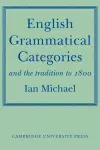 English Grammatical Categories cover