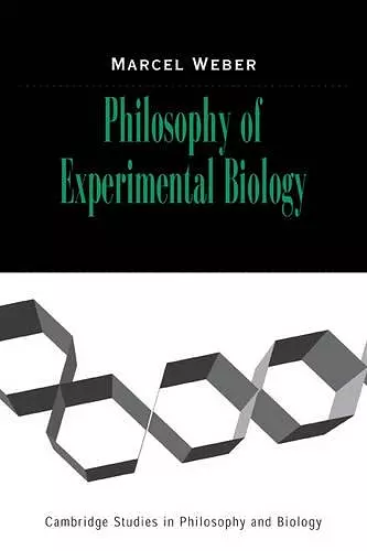 Philosophy of Experimental Biology cover